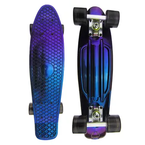 Alta qualidade Novo design 22 Polegadas 4 caminhões rodas esporte Retro cruiser skate skate para crianças