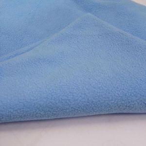 100% Polyester Recyclé Pet Plastique RPET 300 Gsm Épais Double Face <span class=keywords><strong>Polaire</strong></span> Tissu avec Anti-boulochage Hoddie Tissu - Product Image 1
