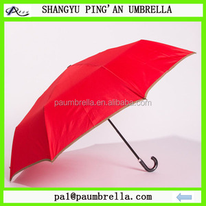 Blunt <span class=keywords><strong>paraguas</strong></span> venta plegable rojo con mango curvo <span class=keywords><strong>comprar</strong></span> en línea - Product Image 2