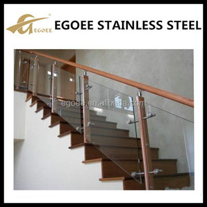 Nuevos diseños 316/201/304 escaleras <span class=keywords><strong>balaustre</strong></span> de <span class=keywords><strong>madera</strong></span> precio, <span class=keywords><strong>balaustre</strong></span> de vidrio para escalera - Product Image 4