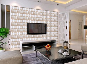 Intérieur <span class=keywords><strong>de</strong></span> luxe ignifuge fond décoratif 3d en cuir pu <span class=keywords><strong>mousse</strong></span> revêtement mural panneau - Product Image 4