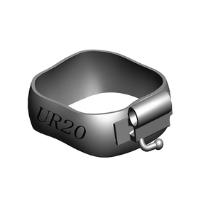 SS diş malzeme 0.022 ortodonti Roth Molar Band Brace Band bukkal tüp - Product Image 1