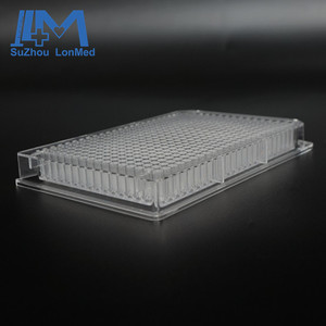 0.03 ml medis kelas PS 384 baik PCR reaksi budaya piring dengan penutup - Product Image 4