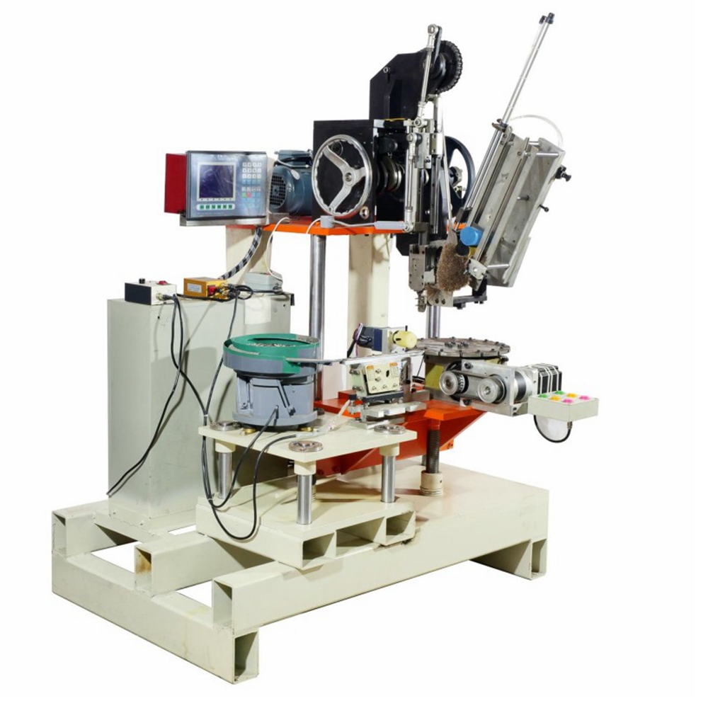 ЧПУ автоматический высокоскоростной 2 оси крышка от бутылки щетки для ногтей машина/зубная щетка делая машину/щетка для бутылки для Прошивная Машина