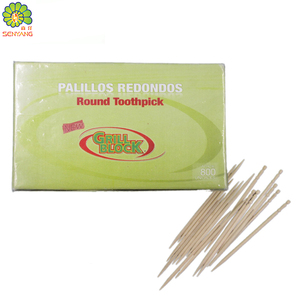 Cure-dents aromatisé infusé Senyang pour aider à arrêter de fumer cure-dents en bois de bambou - Product Image 5