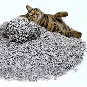 MEIPENG Litière agglomérante pour chat en bentonite personnalisée en gros facile à nettoyer en vrac