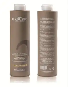 Перманентный крем для выпрямления волос с кератином/расслаблением для всех типов волос органический 3 года 1000 мл