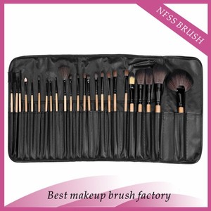 Juego de 24 Brochas de Maquillaje con Mango de Madera de Fábrica de Cosméticos y Maquillaje - Product Image 3