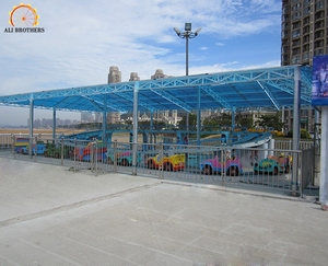 Cina fornitore di prezzi di fabbrica giostre parco di divertimenti treno auto elettrica mini navetta gioco per bambini ride on car - Product Image 3