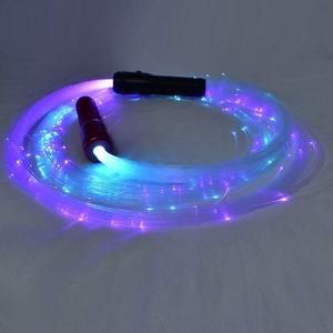 <span class=keywords><strong>Fouet</strong></span> à fibres optiques <span class=keywords><strong>rotatif</strong></span> à 360 degrés pour boîte de nuit, avec 130 fibres et longueur réglable - Product Image 1
