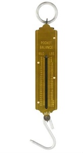 mini federwaage federwaage portable hängen gepäck skala - Product Image 2