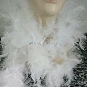 Plumas de Chandelle de pavo <span class=keywords><strong>blancas</strong></span> <span class=keywords><strong>baratas</strong></span> al por mayor para disfraces de boda y carnaval - Product Image 2