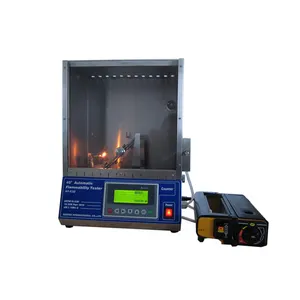 45 Degree Textile Fabric Flammability Testing Chamber