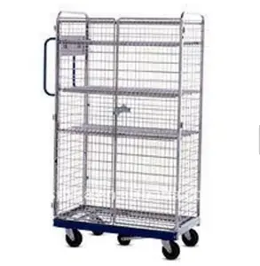 Cages en fil métallique avec roues pour le transport - Product Image 1