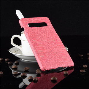 Funda de teléfono de piel sintética de alta calidad con cocodrilo para <span class=keywords><strong>Samsung</strong></span> <span class=keywords><strong>S10</strong></span> Plus - Product Image 6