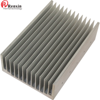 Dissipateur thermique flexible en aluminium série 6000 pour amplificateur de puissance avec service de découpe