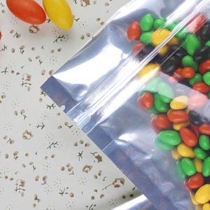 Một Mặt Rõ Ràng Bạc Resealable <span class=keywords><strong>Ziplock</strong></span> Nhôm <span class=keywords><strong>Foil</strong></span> <span class=keywords><strong>Bag</strong></span> Đối Với Bao Bì Thực Phẩm - Product Image 5