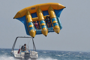 Grand en forme d'été surf d'eau jeu de pêche bateau battant tractable - Product Image 2