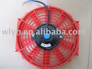 10-Inch Red Fan 12V80W UNIVERSAL FAN