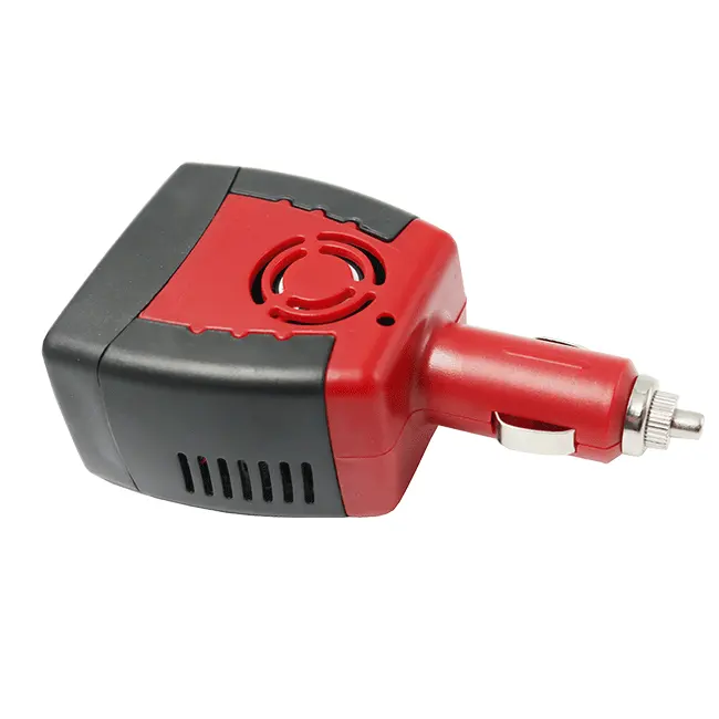 Inversor de corriente de 150W para coche, 12V de CC a 110V de CA, con adaptador USB