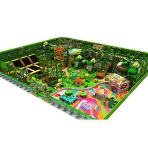 Kundengröße Freizeitpark Dschungel-Thema Kinder gewerbliche Indoor-Spielplatzausrüstung zu verkaufen