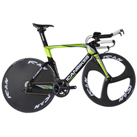 Vélo de Triathlon tout en fibre de carbone TT01, nouveau modèle de 2016, pour le contre-la-montre