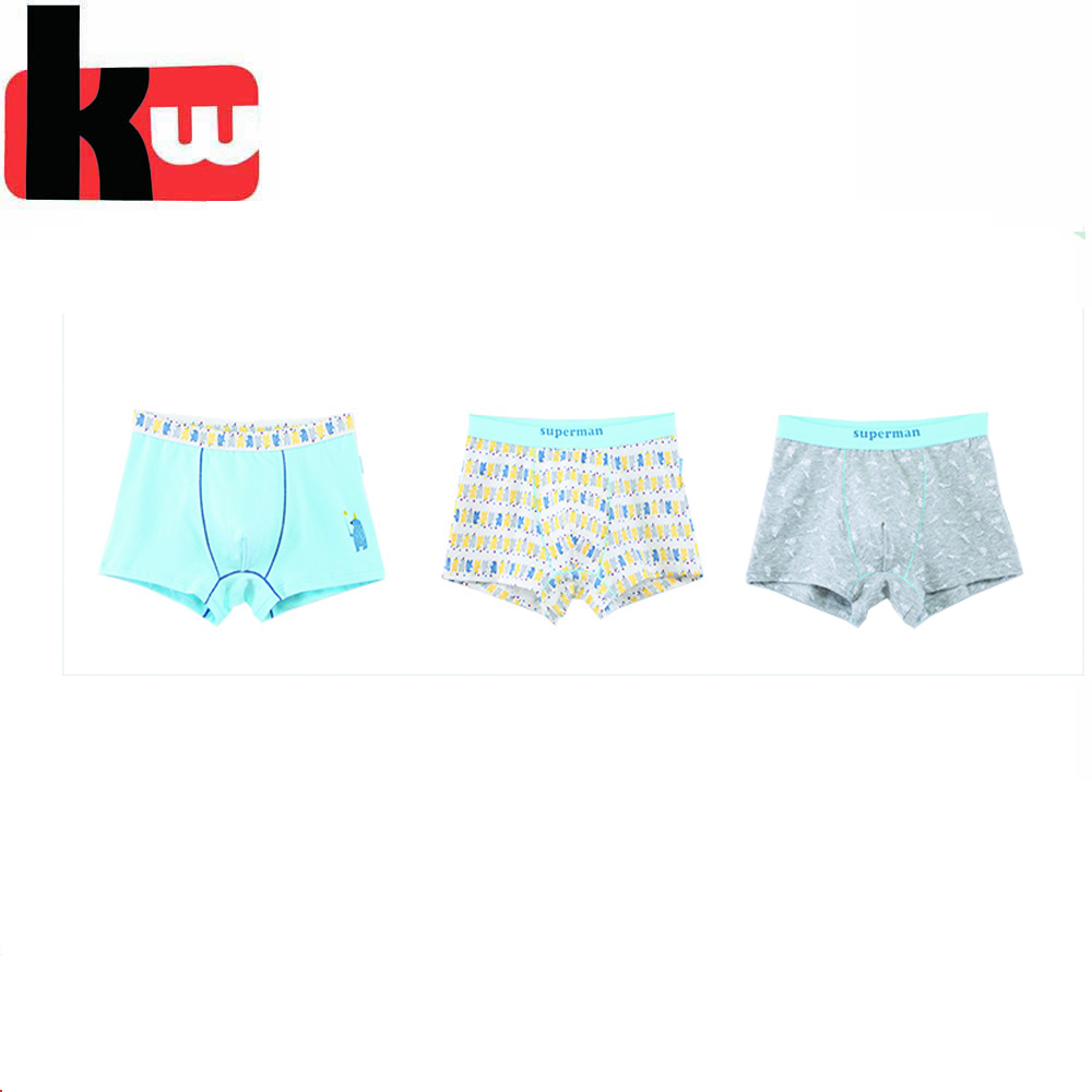 Мягкие хлопковые трусы-боксеры для маленьких мальчиков, нижнее белье упак. из 3 предметов