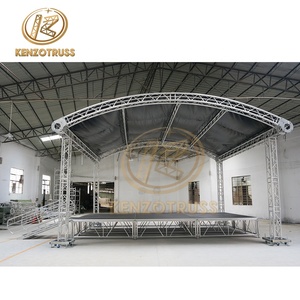 <span class=keywords><strong>Pas</strong></span> <span class=keywords><strong>cher</strong></span> Treillis Courbé En Aluminium Ferme De Toit En Arc pour Offre Spéciale - Product Image 2