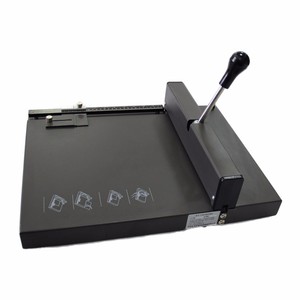 Macchina per cordonatura e perforazione SIGO ideale per SG-12A di piegatura manuale di carta e cartone - Product Image 1