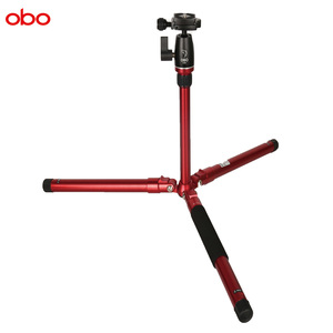 Trépied professionnel multifonction pour appareil photo, support de téléphone, mini trépied léger pour téléphone portable N2 rouge OBO - Product Image 5