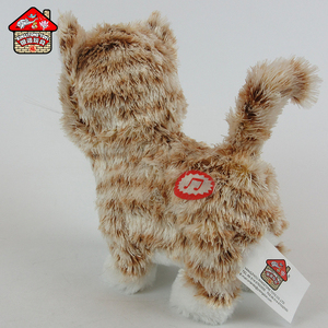 Giocattolo per animali da passeggio suono di gatto farcito morbido e giocattolo musicale per bambini gatto - Product Image 3