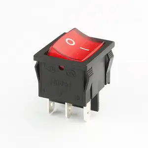 Hot Selling T55 4 Pins Waterproof 220V Lamp Rocker Switch used for Home Appliance