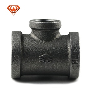 Male Female <strong>Reduced</strong> Threaded Malleable <strong>Socket</strong> <strong>Reducing</strong> Elbow Tee Gi Plumbing Material Malleable Banded Black Iron Pipe Fitting - Product Image 5