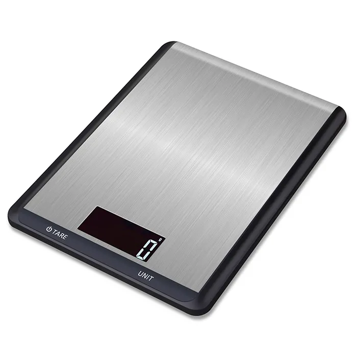 J&R Home Kitchen Gadget Stainless Steel Touch Buttons Fish Meat Vegetable Weight Weighing Tool