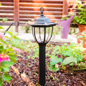 Lámpara Solar Hexagonal XLTD-249A <span class=keywords><strong>de</strong></span> Doble Uso, Tipo Gancho <span class=keywords><strong>de</strong></span> Pastor, Más Brillante, para Jardín, <span class=keywords><strong>Exterior</strong></span>, Colgante - Product Image 4