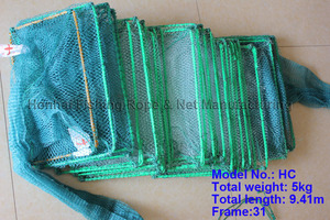 Long Train Fish Trap Với Nylon <span class=keywords><strong>Net</strong></span> 31 Phần Khung Thép Cho Cá Cua Tôm Hùm Tôm - Product Image 3