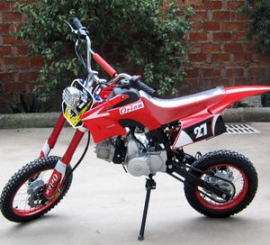 Gasoline <strong>Dirt</strong> <strong>Bike</strong> Petrol Pit <strong>Bike</strong> <strong>110cc</strong> 4 Stroke Air Cooled <strong>Kick</strong> <strong>Start</strong> &amp; E-<strong>Start</strong> Chain Drive HAYA 61-80km/h for Sale - Product Image 2