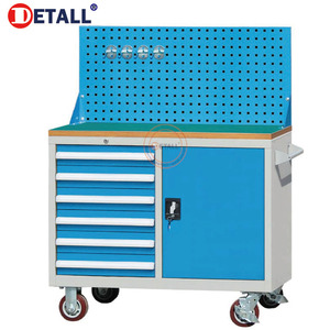 Produce steel furniture workshop heavy duty metal garage cabinet tool chest roller cabinet