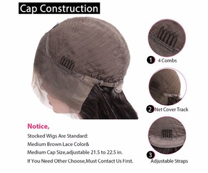 Tóc Giả Từ Tóc Thật Ren Trải Chân Tóc Sóng Nước Brazil Tóc Giả Ren Trải Trước Với Tóc Trẻ Em Tóc Kẹp Trước Tự Nhiên 150% - Product Image 6