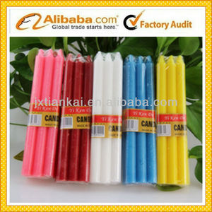 Colorido vela ubicado/colorido pilar vela al por mayor - Product Image 1
