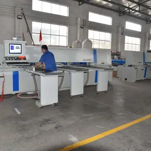 Mesin Gergaji Panel Balok CNC untuk Memotong Kayu