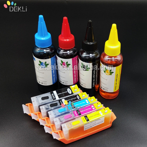 PGI-750 CLI-751食用インクカートリッジMG7170MG5570 MG6470食用詰め替えインクカートリッジ - Product Image 4