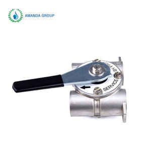 <span class=keywords><strong>Adoucisseur</strong></span> d'eau en acier inoxydable <span class=keywords><strong>Fleck</strong></span> 60041SS, vanne de dérivation de 1 pouce - Product Image 5