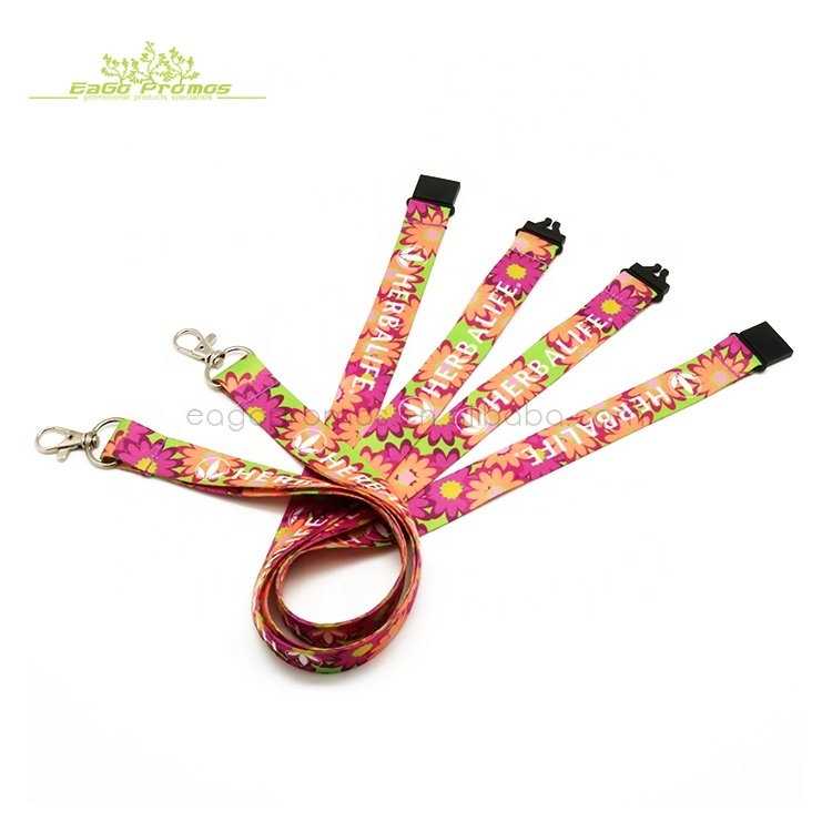 2026 Custom Sublimation Polyester Printed Fashion Satin Lanyard Id Card Holder With Lanyard Image 3