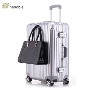 Valise en aluminium de haute qualité, étanche et antichoc, avec roulettes et trolley télescopique - Product Image 6