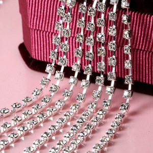 Thời trang ưa thích Rhinestone cup chuỗi cho túi trang trí Claw Rhinestone chuỗi - Product Image 3