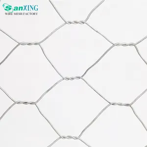 Échantillon gratuit! Anping Usine Bas Prix Galvanisé Hexagonal Wire Mesh Poulet Coop Wire Netting Fabricant