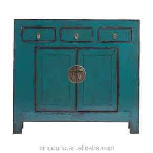 Chinese Antique Vintage Recycled Wood Cabinet, Sideboard, Furniture