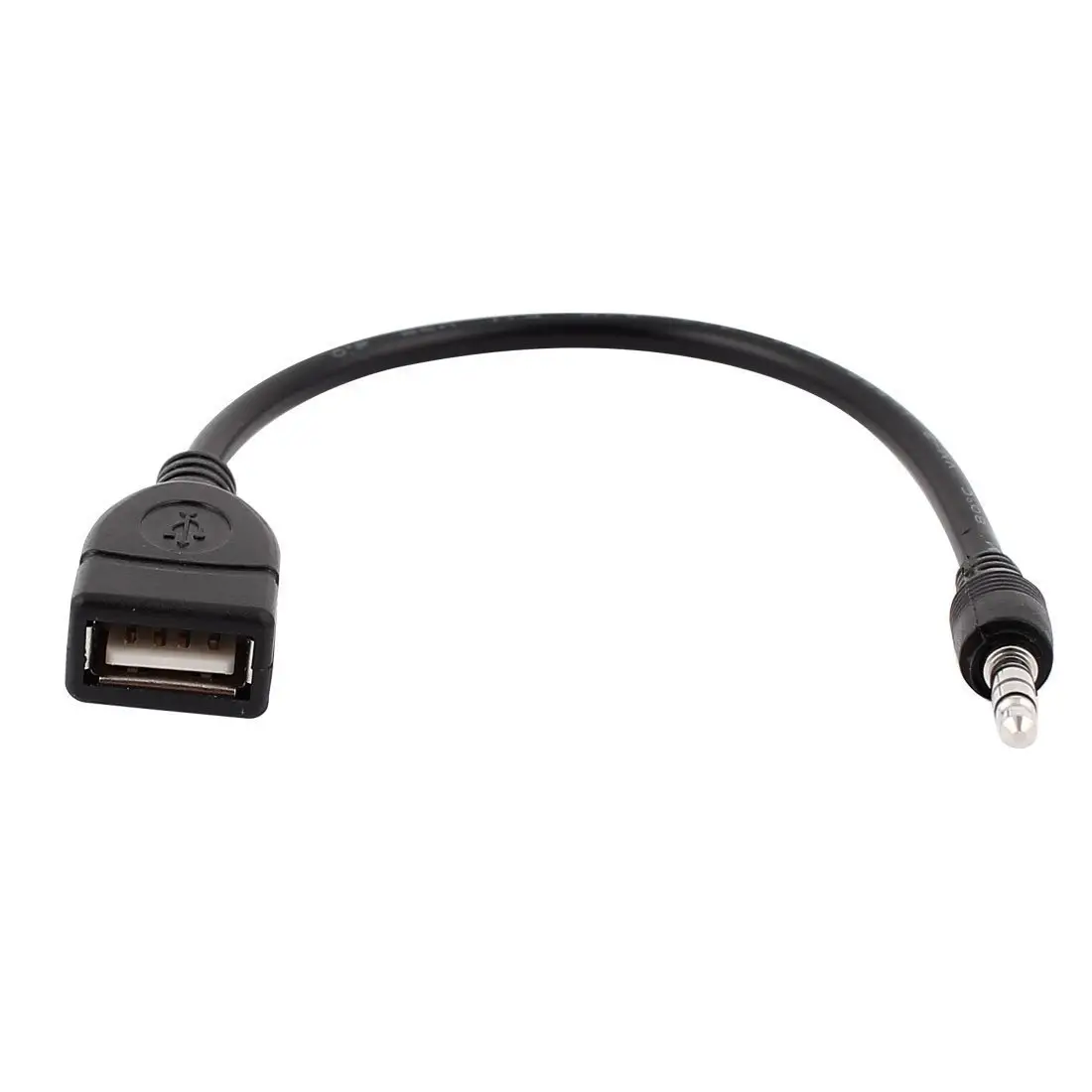 Usb A Type To A Cable 3.5mm Male AUX Audio Plug Jack To USB 2.0 Female Converter Cable