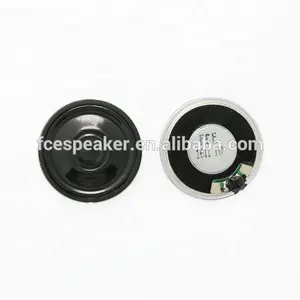 36mm 16 ohm 1w mini mylar flat speaker with rohs compliant